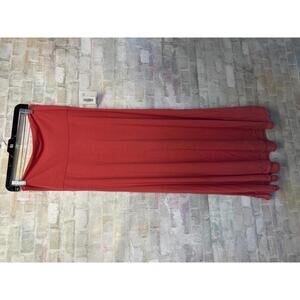 LuLaRoe Maxi Skirt NWT medium coral pink